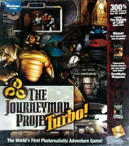 cd de jogo the journeyman project turbo first photorealistic adventure game lacrado 37cx