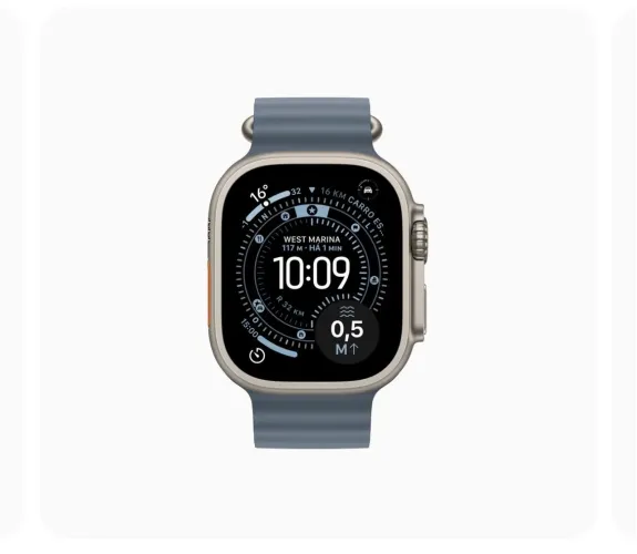Apple Watch ULTRA 3 49 mm Natural ocean