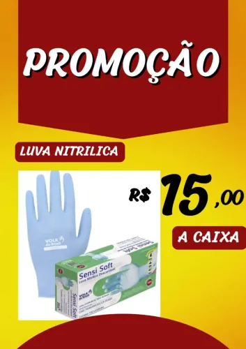 Luva nitrilica sensivolk