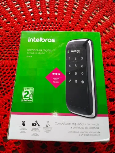 Fechadura digital eletrônica interbras