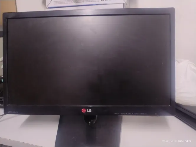 Monitor LG 19,5 polegadas 80 reais