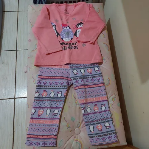 Conjunto moletom brandili 3 anos