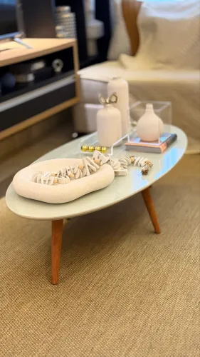 Mesa de centro off white
