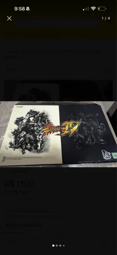 Controle arcade street fighter 4 ps3