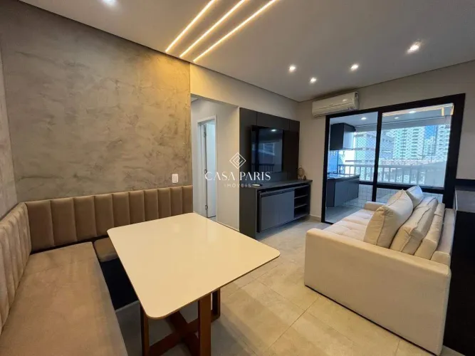Apartamento 2 Dorms (1 Suíte) Mobiliado na Guilhermina Praia Grande/SP