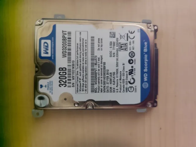 HD Notebook 2.5" Wd