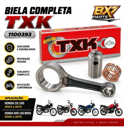 Biela completa TXK titan,fan,bros,start 150 original