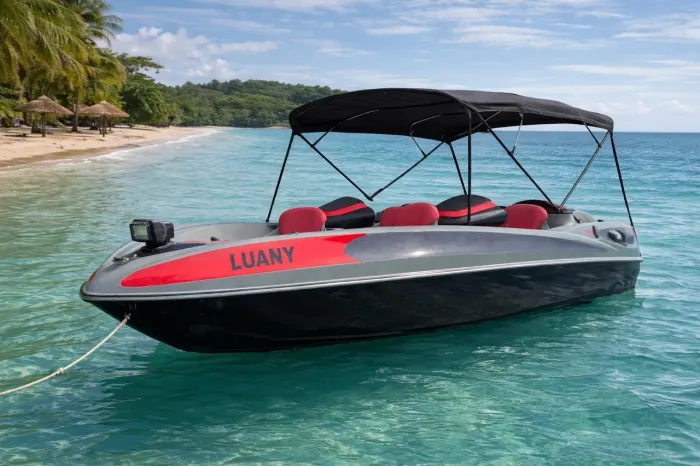 Jet boat Senna com motor popa