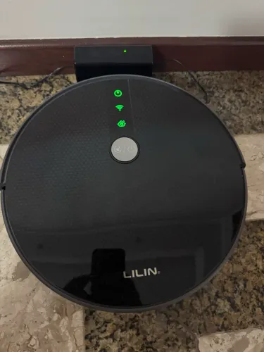 Robô Aspirador LILIN C30B com Base de Recarga - Muito Pouco Usado