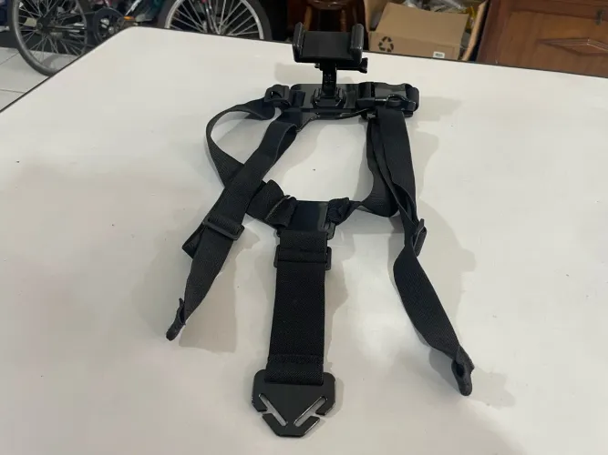 Cinto Peitoral com Suporte para Celular e Câmera