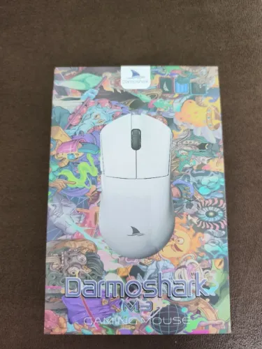Mouse Gamer Darmoshark M3 - Seminovo 7 Meses, Estado de Novo + Caixa