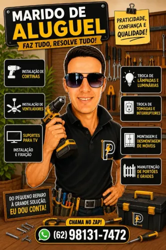 Marido de aluguel 24h Goiânia