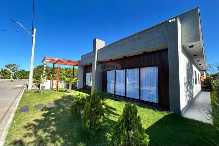 Luxuosa Casa de Praia no Condomínio Reserva da Barra em Prado
