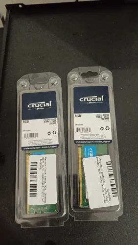 Memórias Crucial DDR 4 2666