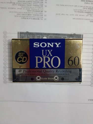 Fita cassete Sony UX PRO 60 cromo