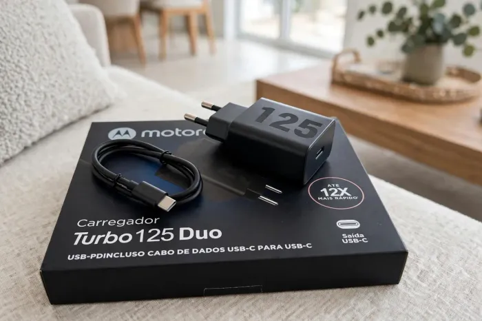Carregador Turbo Tipo C.