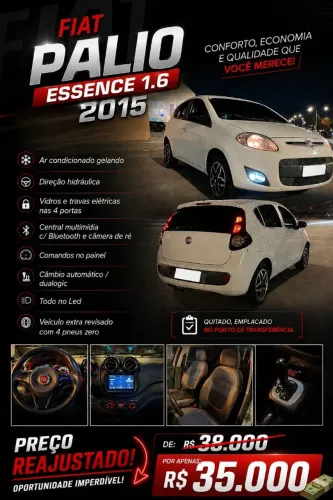 Fiat Palio Essence 1.6 Flex 16V 5P 2015