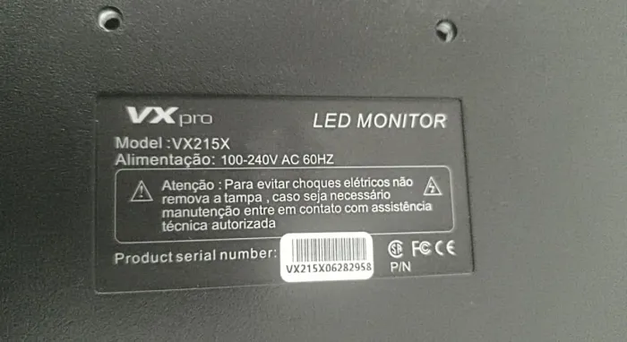 Monitor VXpro 60hz semi novo !!!!