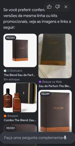 Perfume The Blend O Boticário Masculino Original 100ml