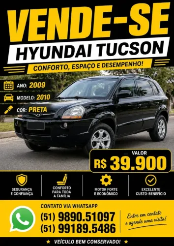 Hyundai Tucson 2.0 16V Mec. 2010