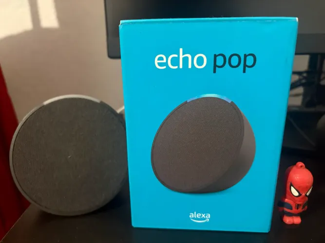 Echo Pop Alexa - Preta | Excelente estado
