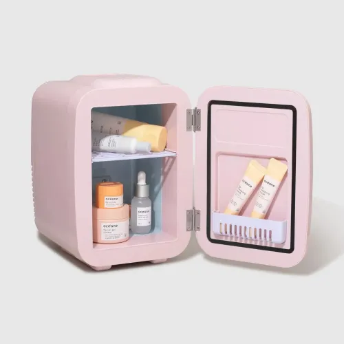 Mini Geladeira para Skincare Oceane 4L - Rosa | Seminova
