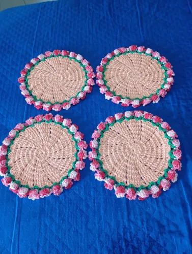 Jogo de porta Xicara tulipa