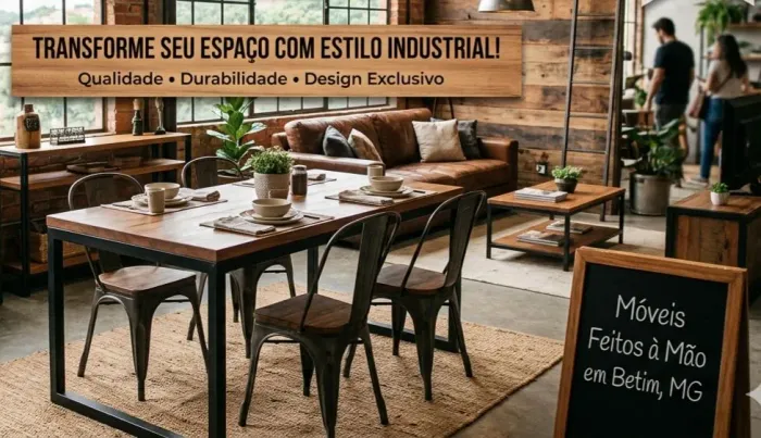 Móveis industriais 