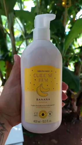 O boticário creme linha cuide-se bem de banana lacrado