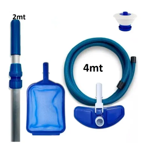 Kit Limpeza para Piscina 5 peças Novo lacrado na embalagem