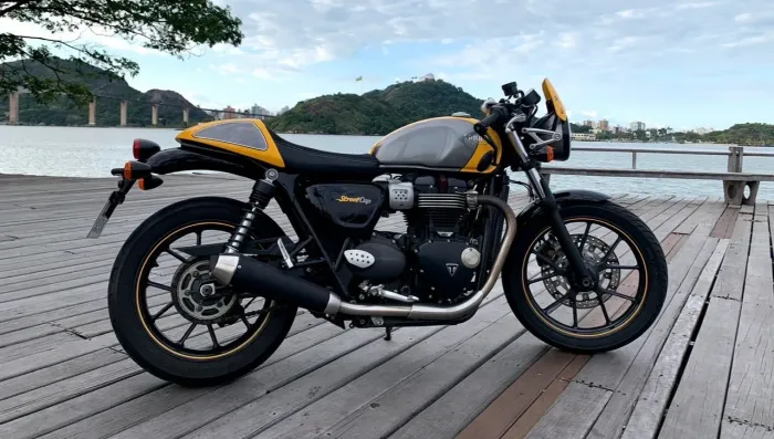 Thiumph Street Cup 900cc 2017 - Legítima Café Racer