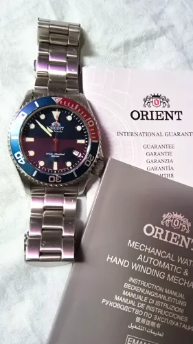Relógio Orient Triton Japan 200m Safira