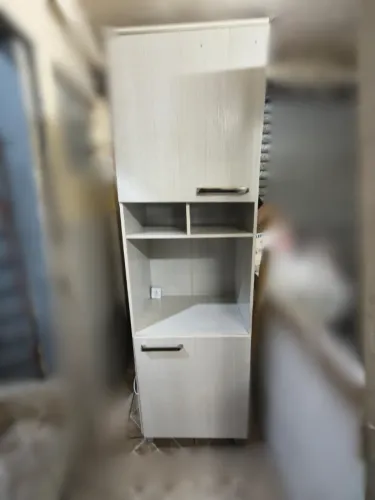 Torre de Cozinha / Armário Multiuso Branco 2,10m