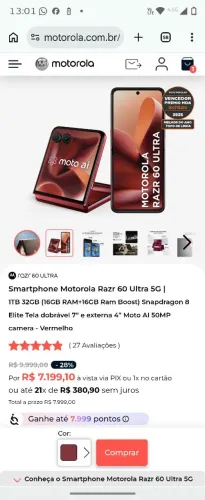 RARZ 60 ultra, 1 tera, 32 gigas de ram, processar 8 elite, 11 meses de garantia!