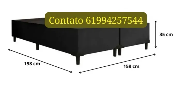 base de casal bipartida para lugares de dificil acesso