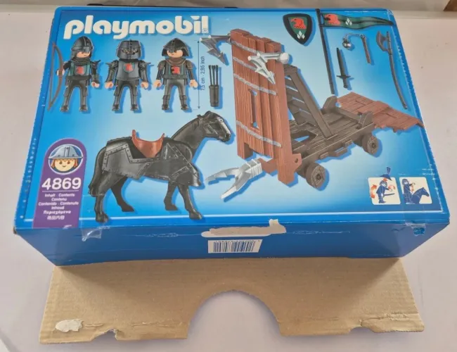 Playmobil 4869- Guerreiros Falcon com Balista 02 com caixa