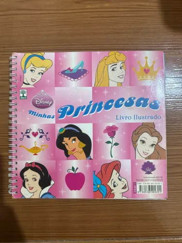 Album de figurinhas Minhas princesas  - editora abril - edição 2008  