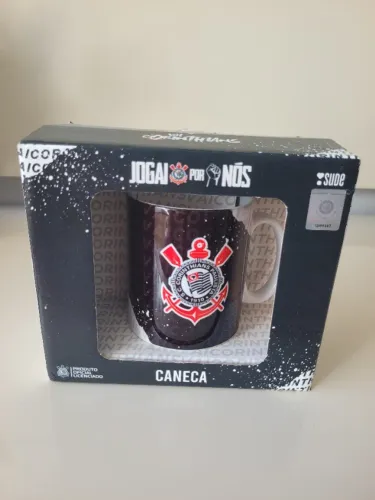 Caneca original do corinthians nunca usada