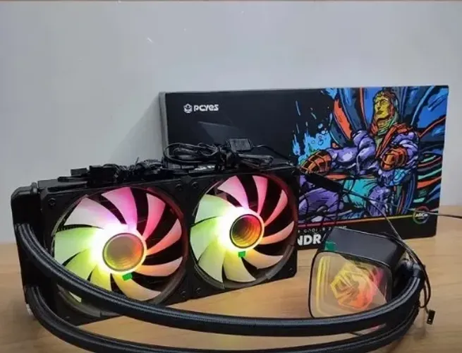 Water Cooler mais 6 fans