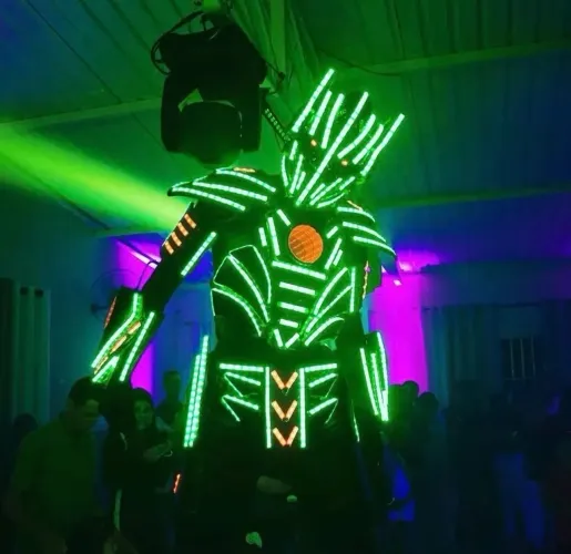 Robô de Led para eventos