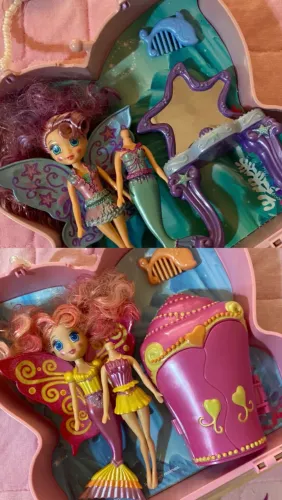 Lote Barbie Fairytopia Mermaidia Sea Butterfly 2005