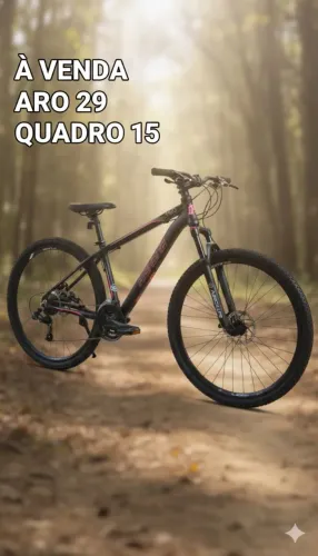 Bicicleta aro 29 quadro 15 