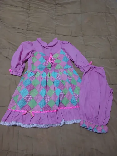 Vestido infantil Caipira de festa junina/ julhina