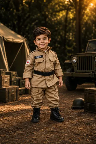 Fantasia policial infantil