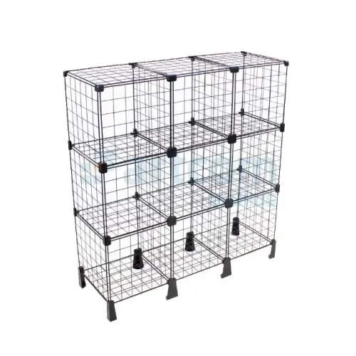 Balcão aramado 90x100 preto