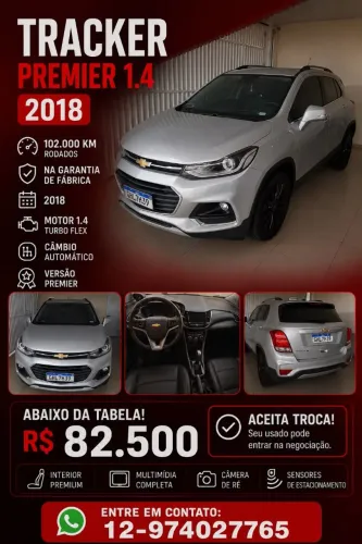 Chevrolet Tracker Premier 1.4 Turbo 16V Flex AUT 2018