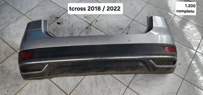 PARACHOQUE TRASEIRO VW TCROSS 17/21 ORIGINAL