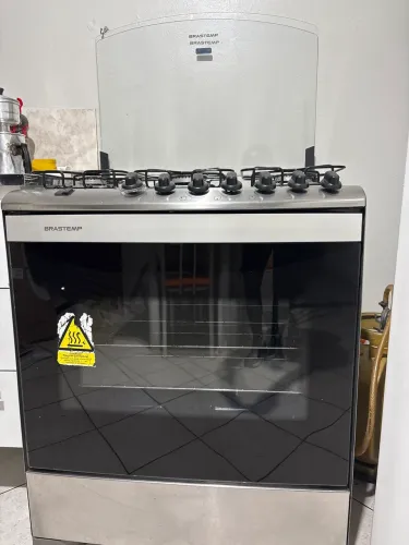 Fogão 6 bocas Brastemp 