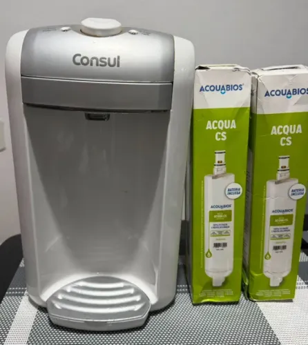 Purificador de Água Consul Bem Estar + 2 Refis Acquabios Acqua CS novos na caixa