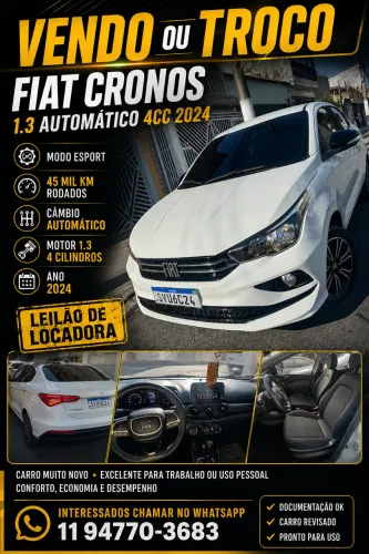 Fiat Cronos Drive 1.3 8V Flex Aut. 2024